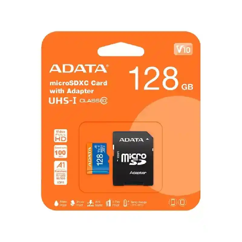 Memoria Micro Sd Adata 128gb Clase 10