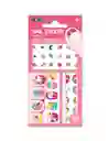 Set De Arte Y Manualidades Stickers Para Uñas Unicornio Niña