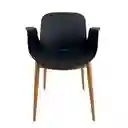 Silla Auxiliar Expressions Furniture Dreamline Negra