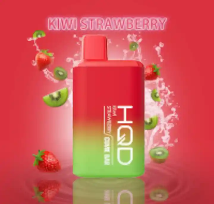 Hqd Vapeador Cuvie Bar Kiwi Strawberry 7000 Puffs Mesh Coil