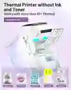 Impresora De Etiquetas Termica Portable Bluetooth M110 Pink