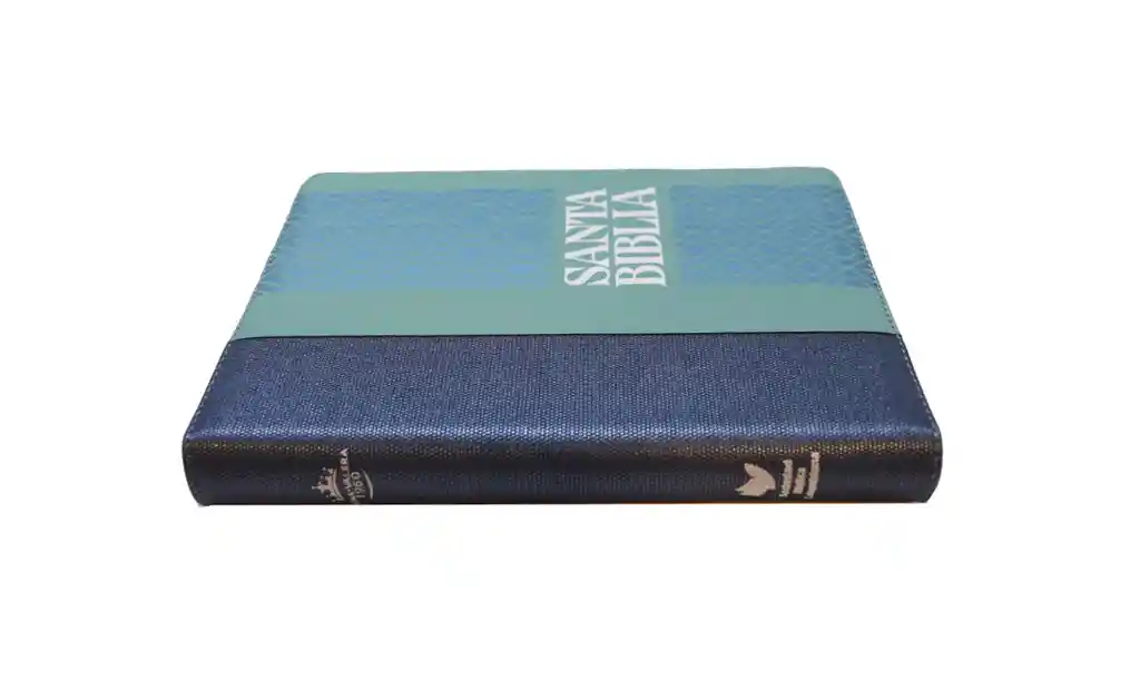 Biblia Rvr 1960, Letra Gigante, (azul/verde)