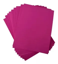 Foamy 1/2 Pliego Color Fucsia