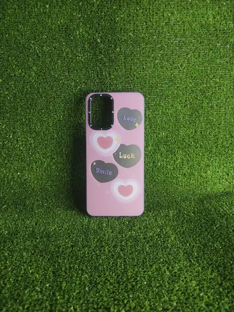 Xiaomi Redmi Note 10 | Forro Protector | Case Rigido|good Luck|love Luck Smile| Bordes Reforzados | Xiaomi| Carcasa | Funda | Anti Humedad | Full Proteccion.