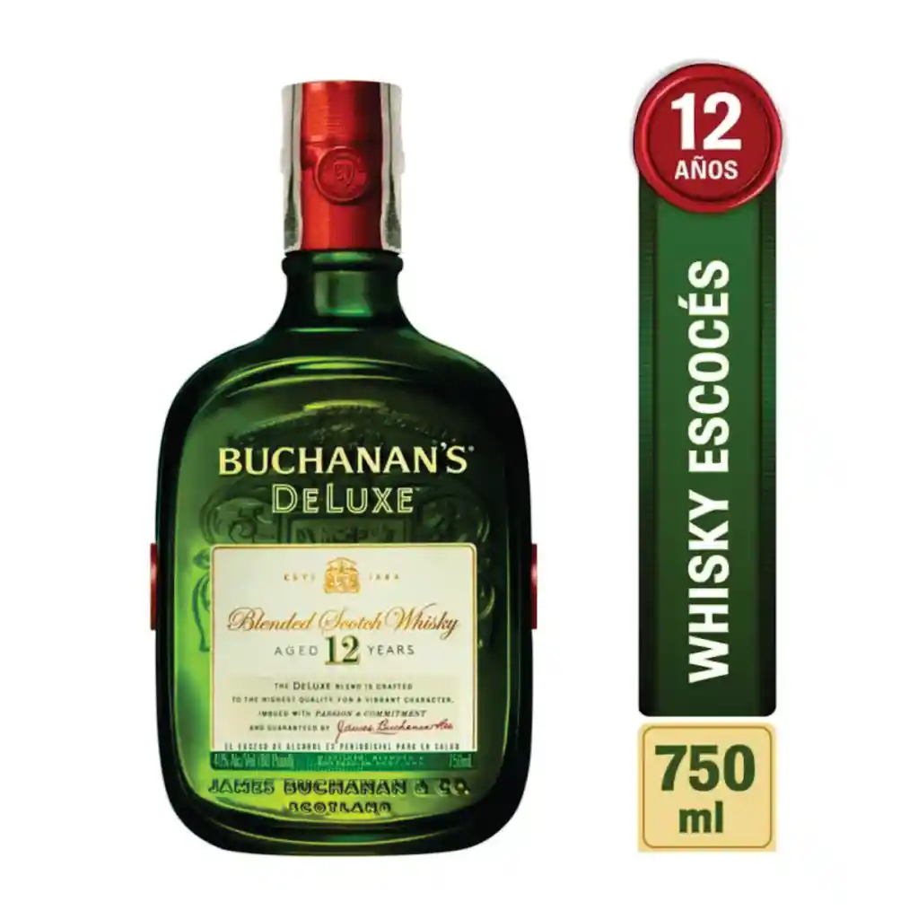 Whisky Buchanans 12 Años 750ml