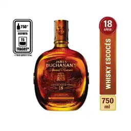 Whisky Buchanans 18años 750ml