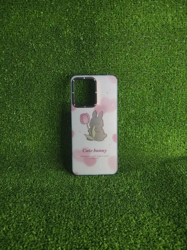 Xiaomi Redmi Note 12 | Forro Protector | Case Rigido|good Luck|cute Bunny| Bordes Reforzados | Xiaomi| Carcasa | Funda | Anti Humedad | Full Proteccion.
