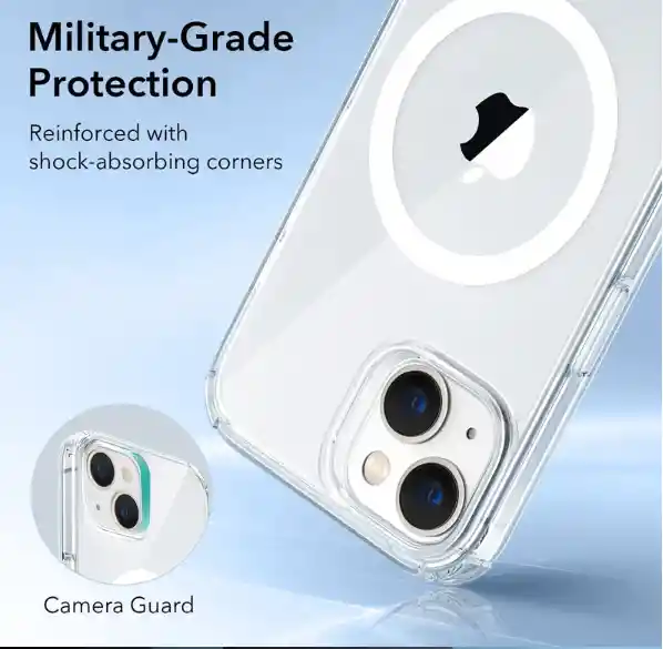 Magsafe Iphone 15 Inalambrico Magnetico Cargador Carga Magnetica Case Estuche Anti Golpe Alta Calidad Celular Smartphone Funda Iphone 15