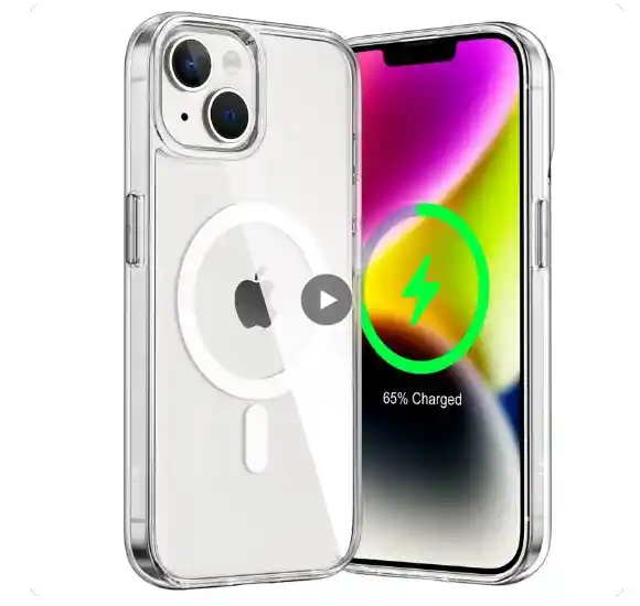 Magsafe Iphone 15 Inalambrico Magnetico Cargador Carga Magnetica Case Estuche Anti Golpe Alta Calidad Celular Smartphone Funda Iphone 15