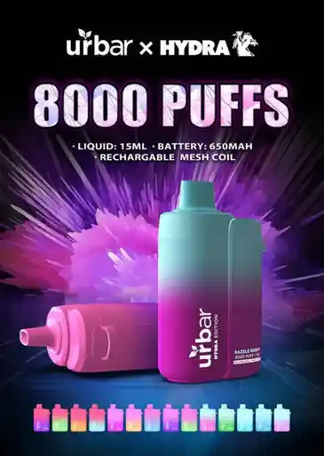 Urbar White Berry 8000puff