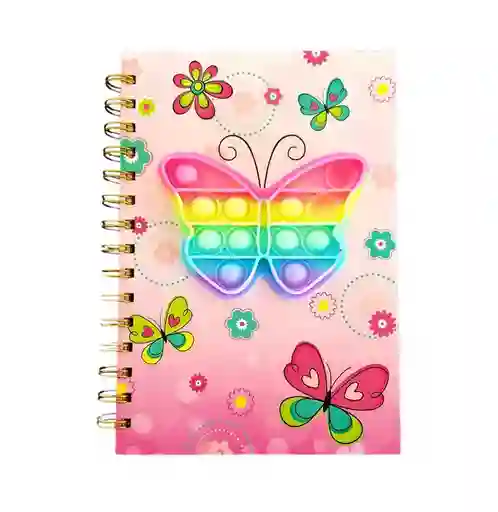 Agenda Libreta Push Popit Popit Interactivo Figuras Unisex