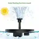Fuente De Agua Con Panel Solar Para Jardín