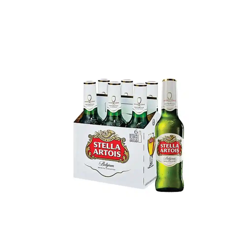 Cerveza Stella Artois Six Pack