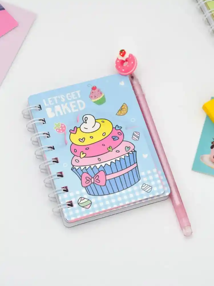 Agenda Libreta Diario Helado Cookies Cream