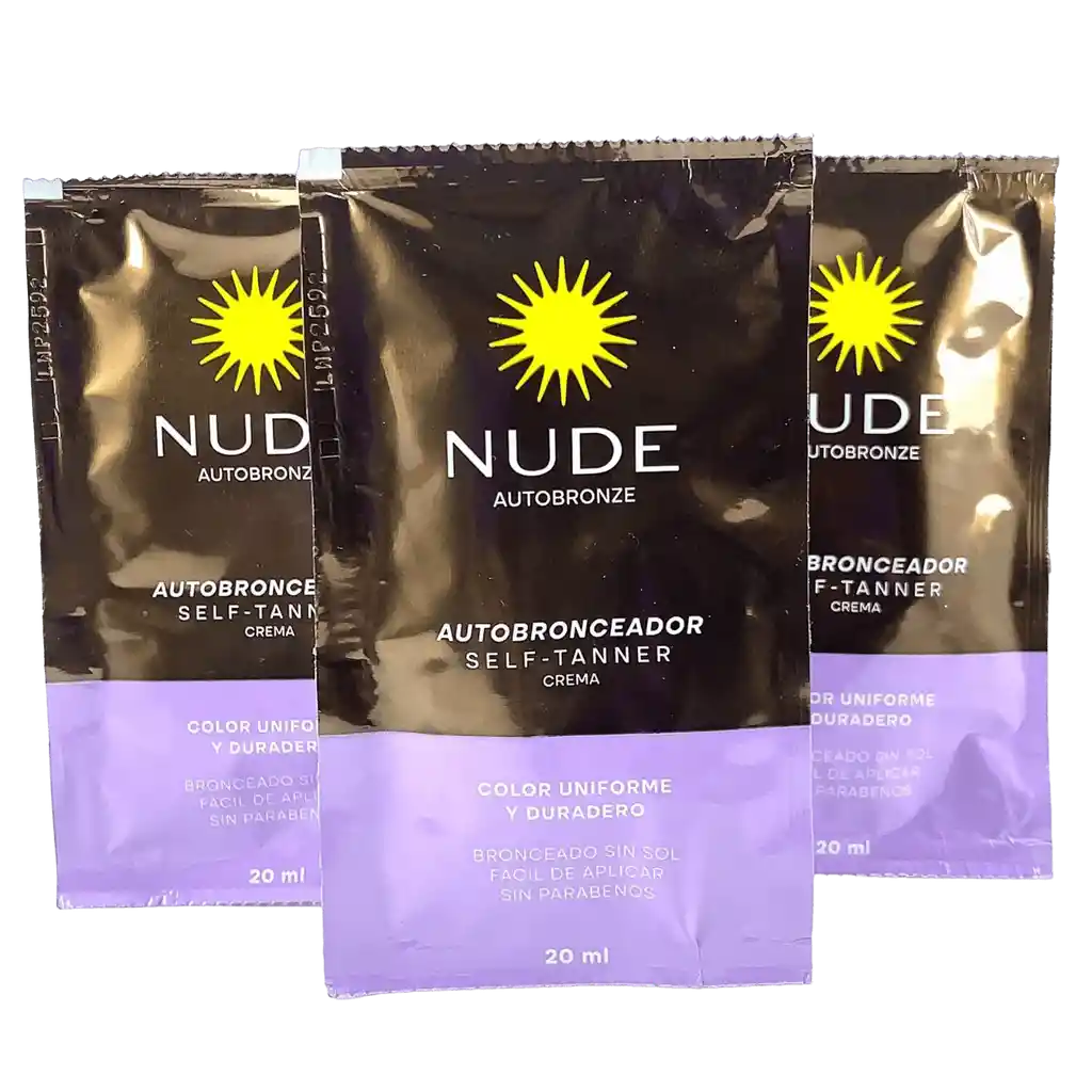 Autobronceador En Crema Nude Sachet 20 Ml