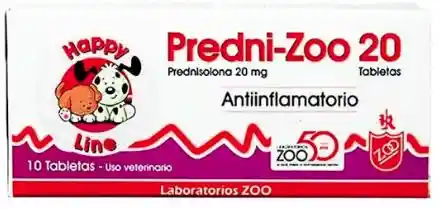 Predni-zoo 20mg X10 Tabs