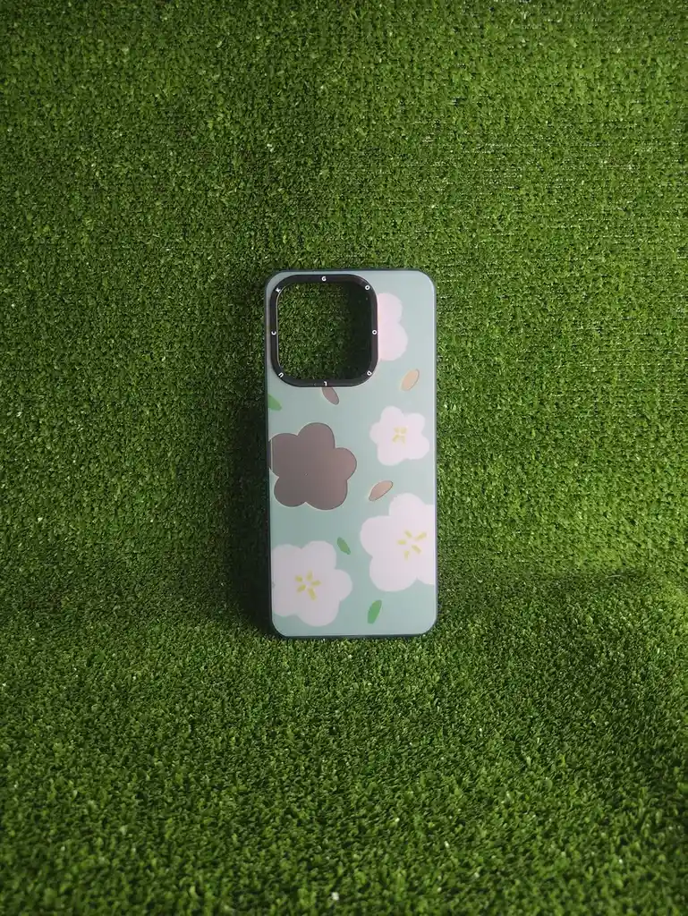 Xiaomi Redmi 12c | Forro Protector | Case Rigido|good Luck|flor Blanca| Bordes Reforzados | Xiaomi| Carcasa | Funda | Anti Humedad | Full Proteccion.