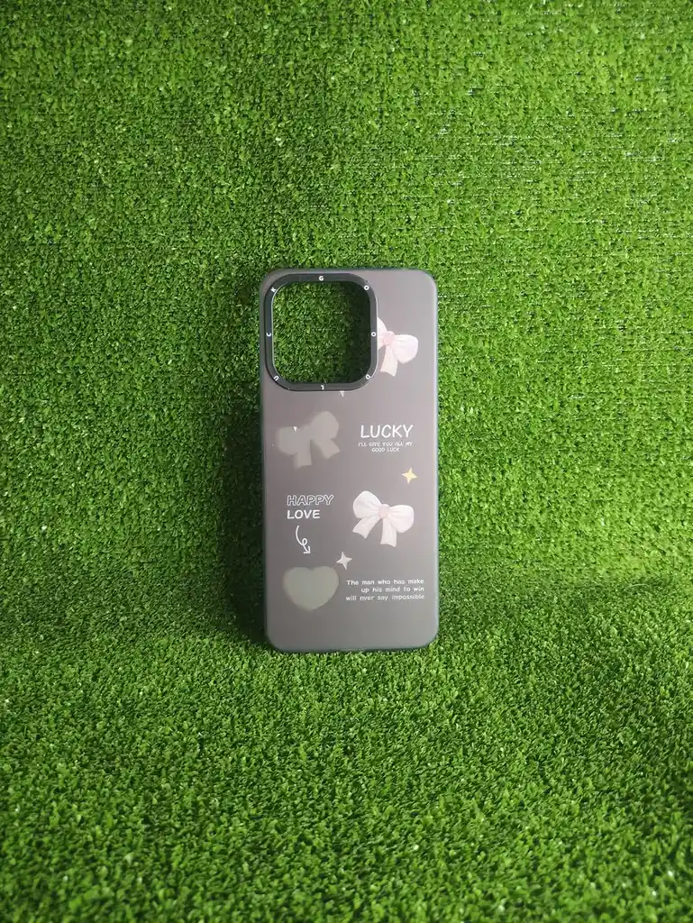 Xiaomi Redmi 12c | Forro Protector | Case Rigido|good Luck|lucky Happy Love| Bordes Reforzados | Xiaomi| Carcasa | Funda | Anti Humedad | Full Proteccion.