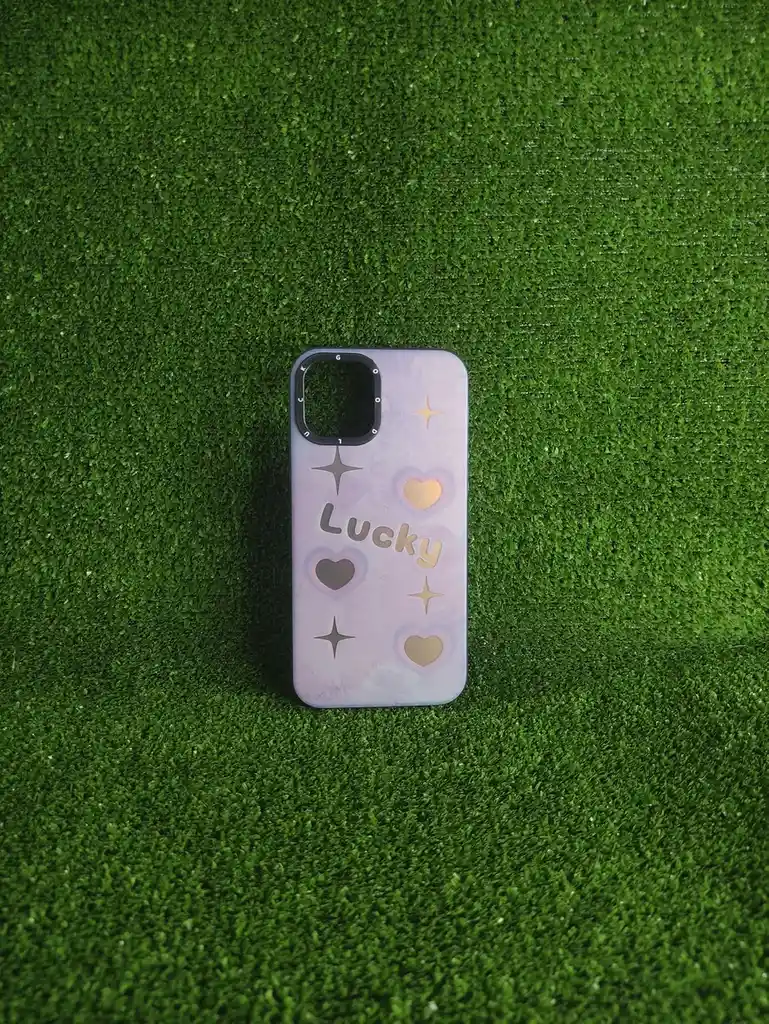 Iphone 12 | Forro Protector | Case Rigido|good Luck |lucky | Bordes Reforzados |iphone| Carcasa | Funda | Anti Humedad | Full Proteccion.