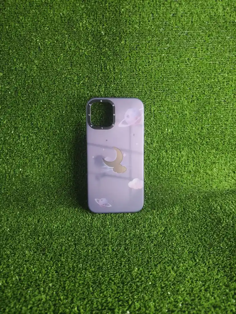 Iphone 12 Pro | Forro Protector | Case Rigido|good Luck |media Luna | Bordes Reforzados |iphone| Carcasa | Funda | Anti Humedad | Full Proteccion.