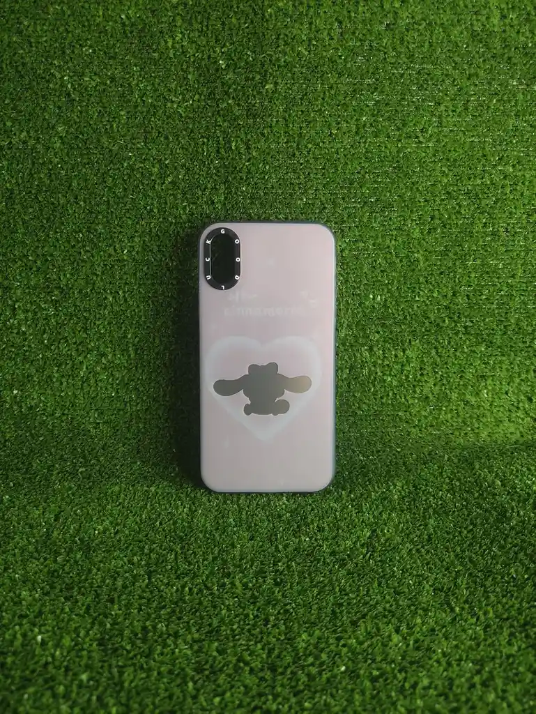 Iphone Xs| Forro Protector | Case Rigido|good Luck |cinnamoroll| Bordes Reforzados |iphone| Carcasa | Funda | Anti Humedad | Full Proteccion.
