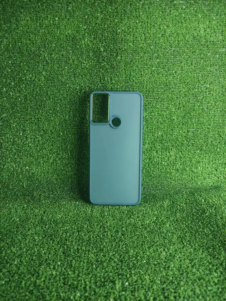 Motorola E20 | Forro Protector | Case Rigido De Lujo |verde Esmeralda| Bordes Reforzados | Motorola| Carcasa | Funda | Anti Humedad | Full Proteccion.