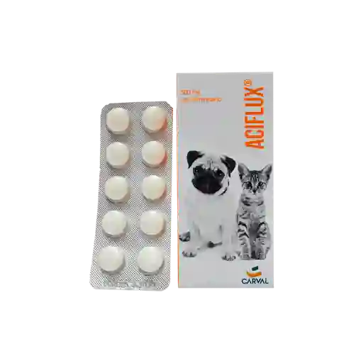 Aciflux Para Mascotas Aciflux X Blister 10 Tab Blister Aciflux 10 Tabletas