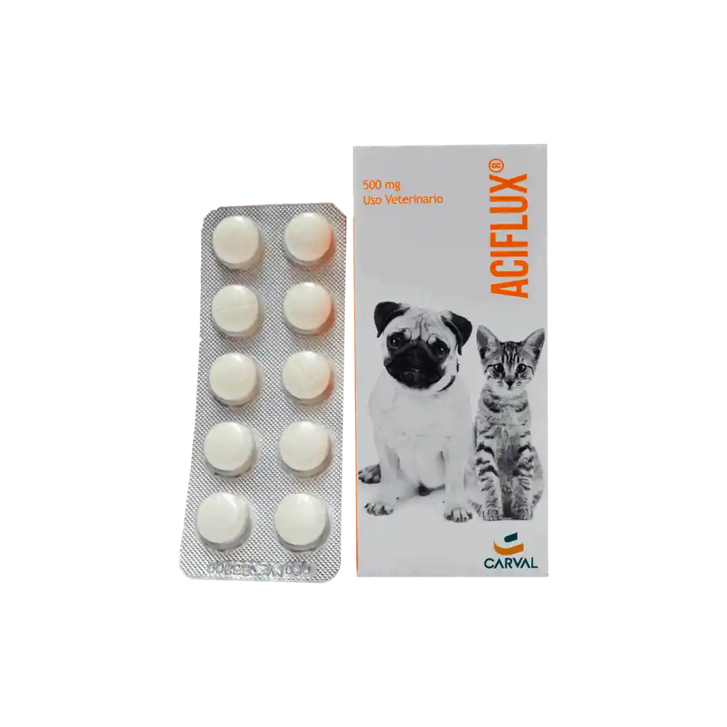 Aciflux Para Mascotas Aciflux X Blister 10 Tab Blister Aciflux 10 Tabletas