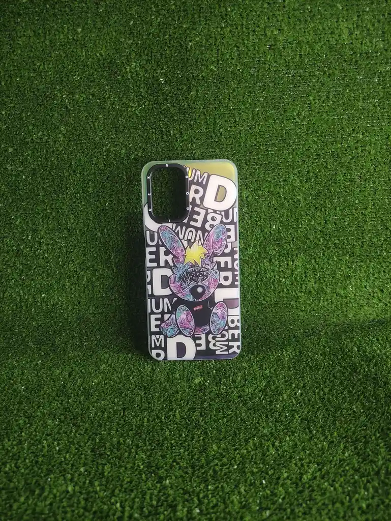 Xiaomi Redmi Note 10s | Forro Protector | Case Rigido | Good Luck | Conejo Number| Bordes Reforzados | Xiaomi| Carcasa | Funda | Anti Humedad | Full Proteccion.