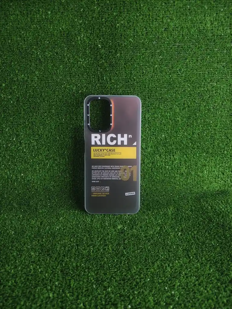 Xiaomi Redmi Note 10s | Forro Protector | Case Rigido | Good Luck |rich| Bordes Reforzados | Xiaomi| Carcasa | Funda | Anti Humedad | Full Proteccion.