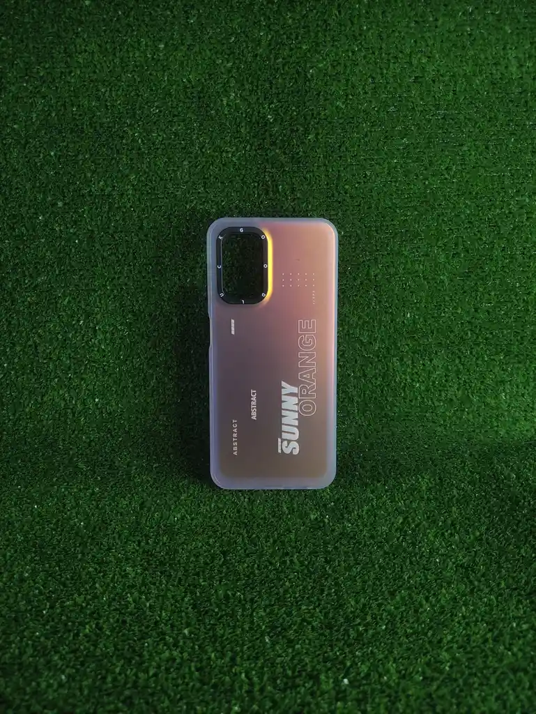 Samsung Galaxy A13| Forro Protector | Case Rigido | Good Luck |sunny Orange| Bordes Reforzados |samsung| Carcasa | Funda | Anti Humedad | Full Proteccion.