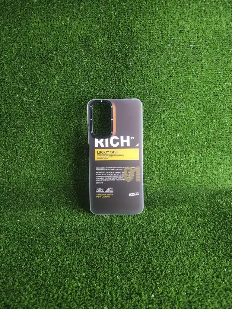 Xiaomi Redmi Note 12s | Forro Protector | Case Rigido | Good Luck |rich| Bordes Reforzados | Xiaomi| Carcasa | Funda | Anti Humedad | Full Proteccion.