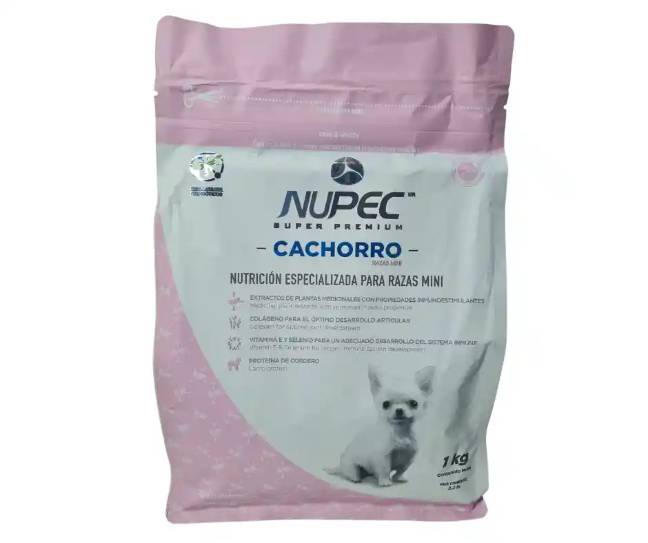 Nupec Cachorro Raza Mini De 1kg