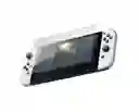Silicona Joycon Rojas + Vidrio Templado + 2 Grips Para Switch Oled