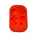 Silicona Joycon Rojas + Vidrio Templado + 2 Grips Para Switch Oled