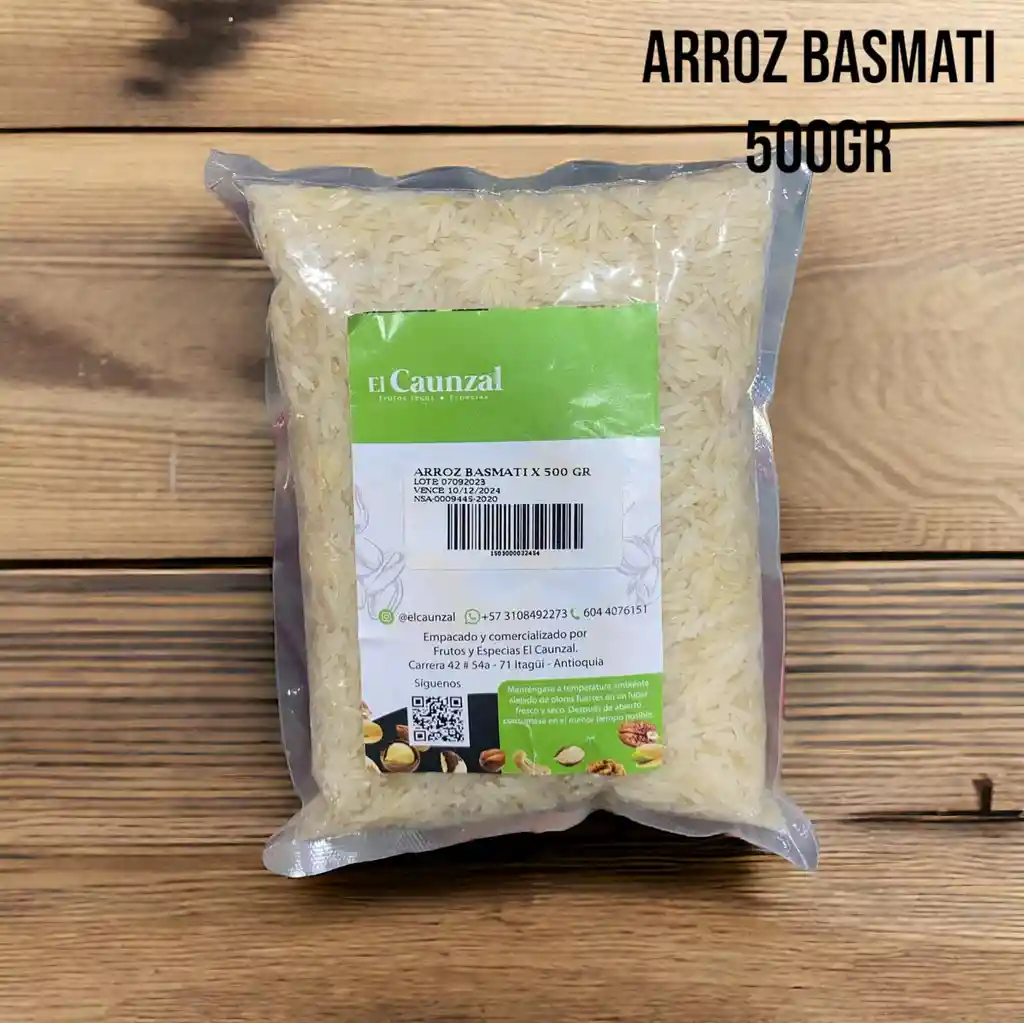 Arroz Basmati 500gr