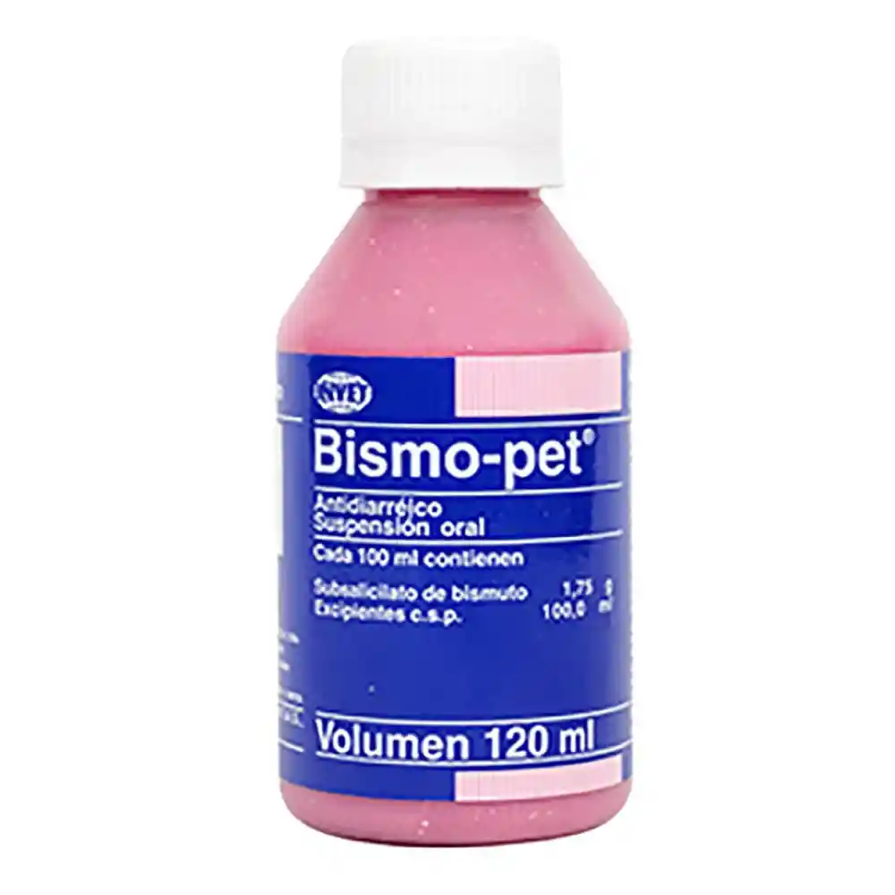 Bismo Pet Antidiarreico Bismopet Antidiarreico Para Mascotas 120 Ml