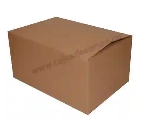 Caja De Carton Para Trasteo Mudanzas Grande 40cm X 60cm X 36cm