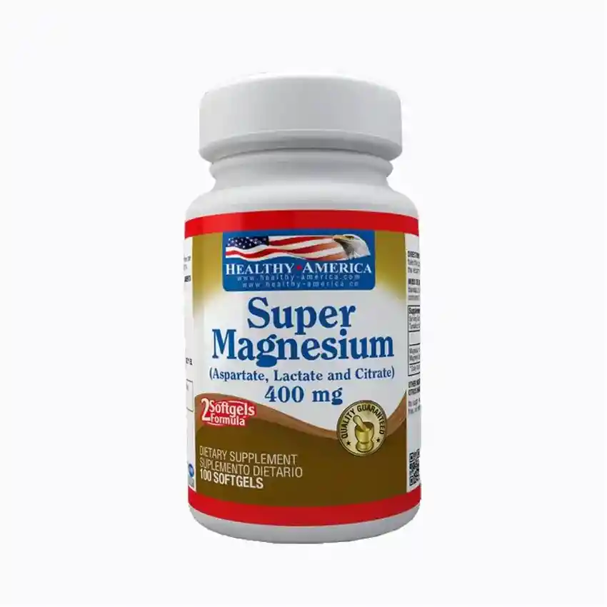 Super Magnesium 400mg 100 Softgel