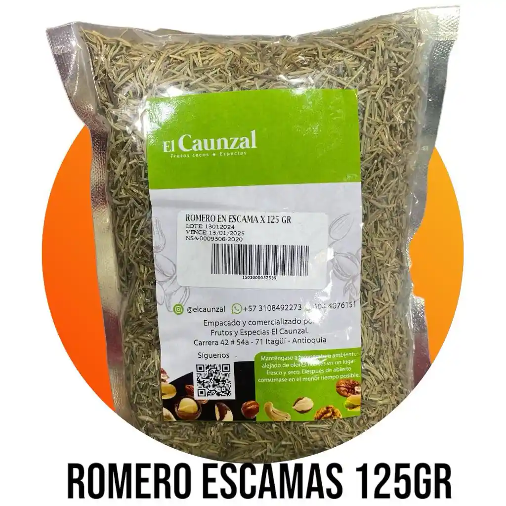 Romero En Escamas 125gr