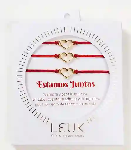 Cajita Pulsera Estamos Juntas