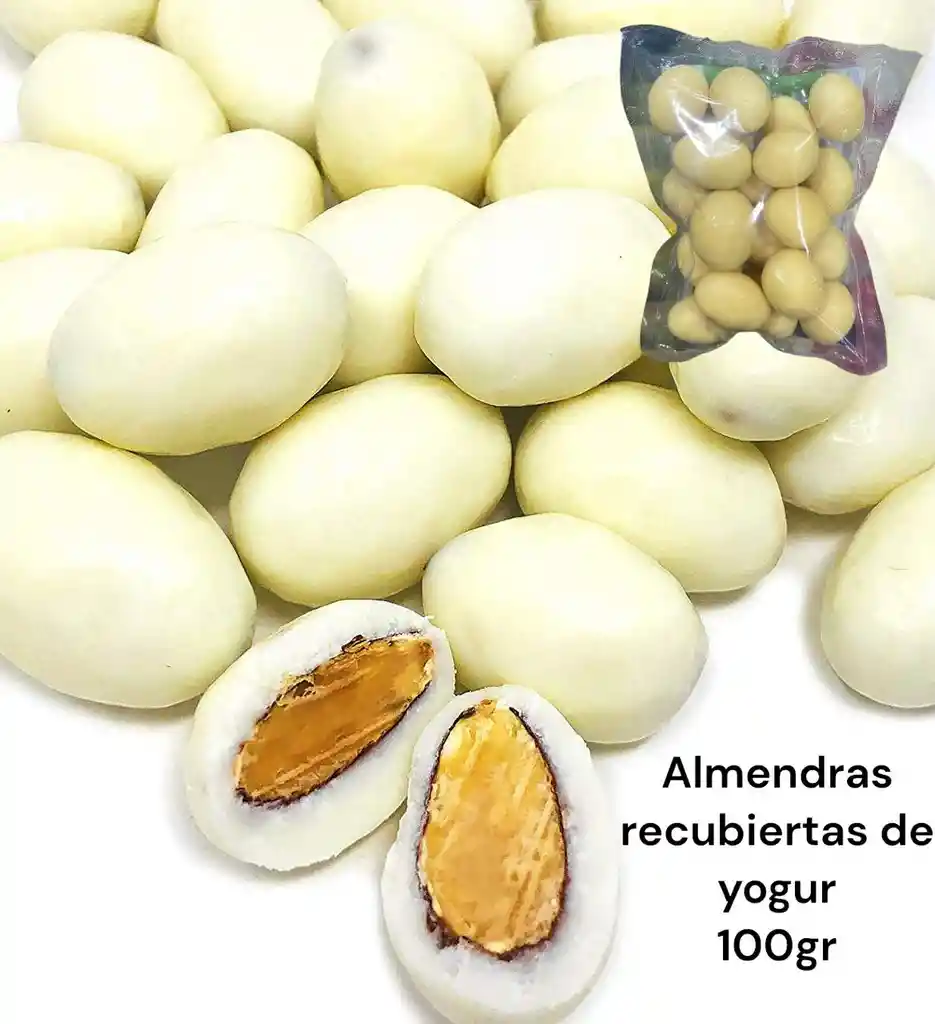 Almendras Recubiertas De Yogurt 100gr