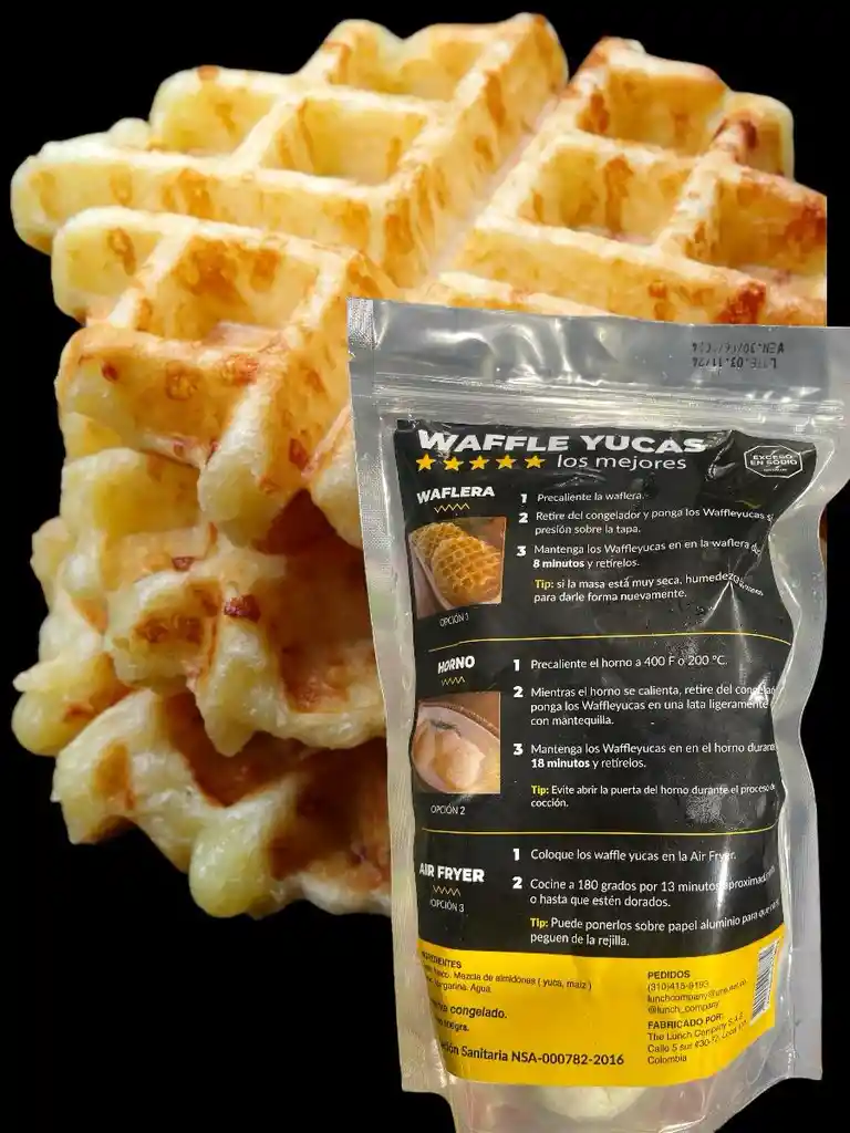 Wafles De Yuca (muy Ricos.!)