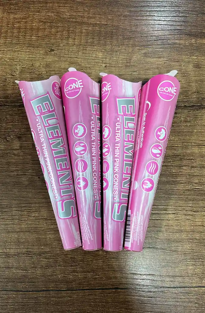 Elements Pink Cones X3 King Size