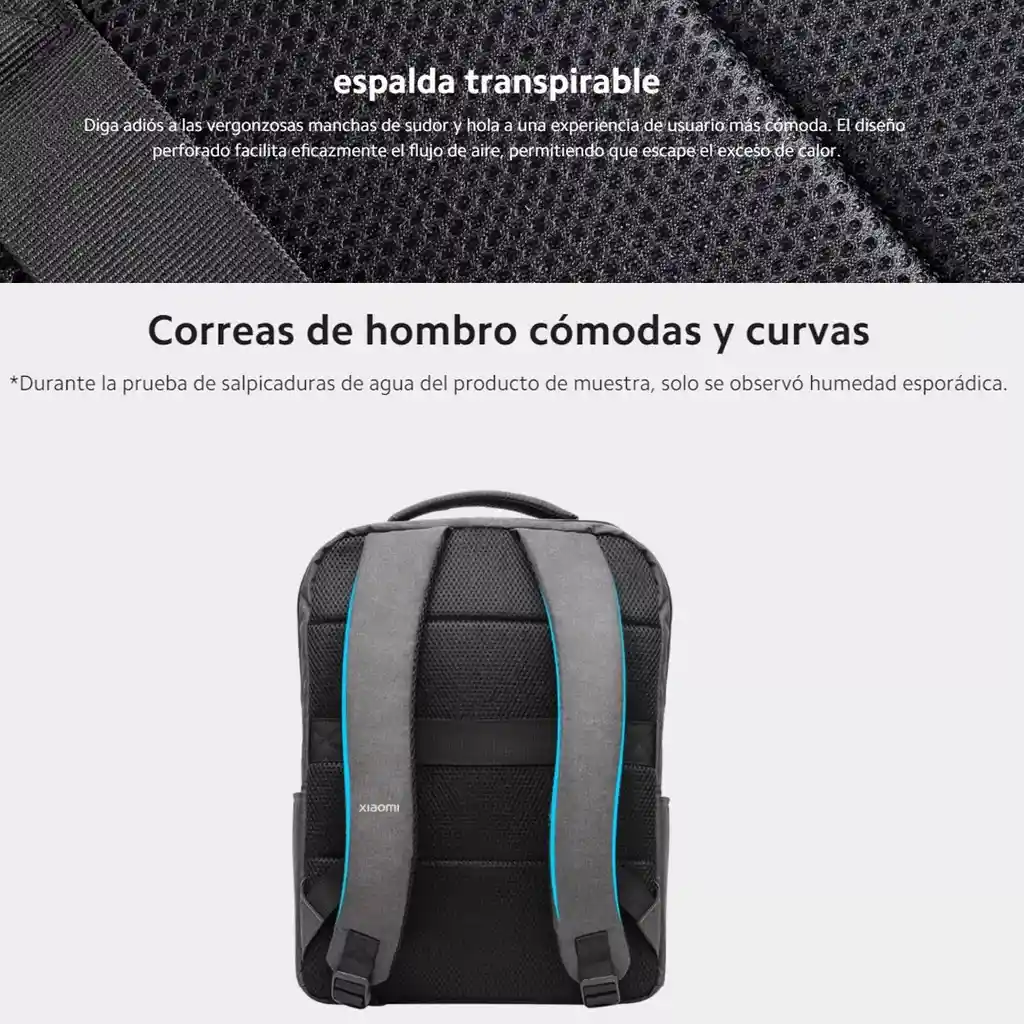 Xiaomi Commuter Backpack Morral 156 Bolsillo Antirrobo