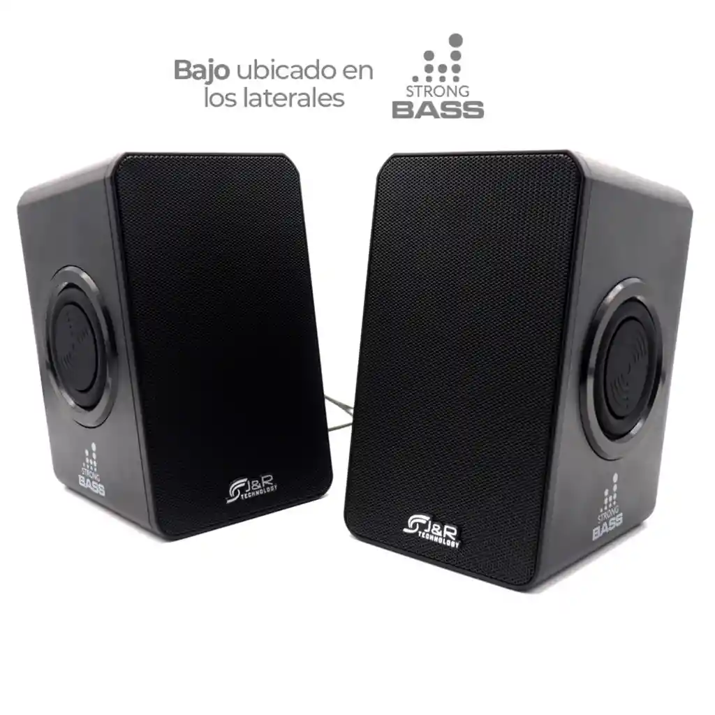 Parlantes Alambrico Estereo Jyr J5219 | 6w Hi-fi Extra Bass