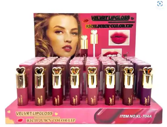 Labial Liquido Velvet Tonos Surtidos Kristen Leanne Ref 202