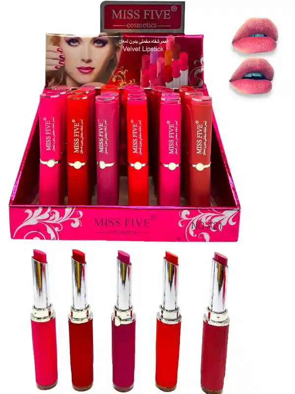 Labial En Barra Colores Surtidos Miss Five Ref 203