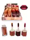 Labial Liquido Matte Con Aplicador Grueso Colores Surtidosfavorbeauty Ref 205