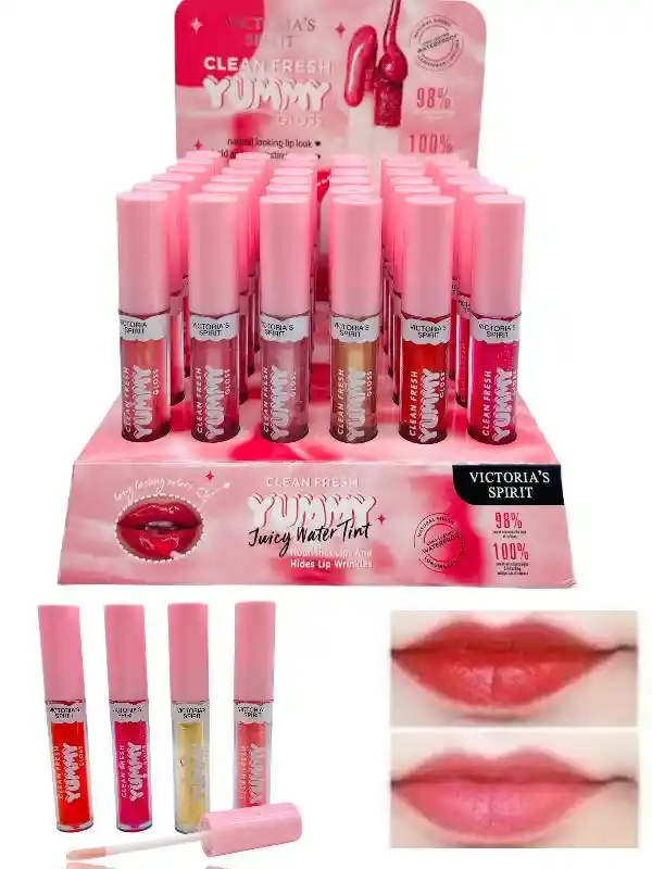 Brillo Labial Clean Fresh Colores Surtidos Victoria Spirit Ref 208